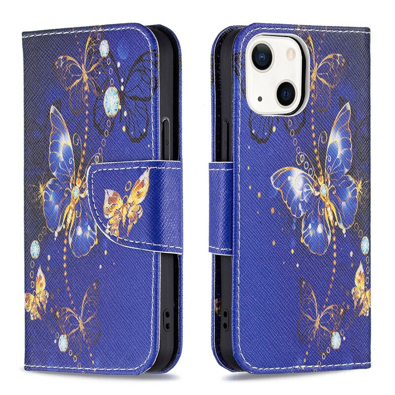 Housse iPhone 13 Mini Papillons Rois Housse iPhone 13 Mini Papillons Rois
