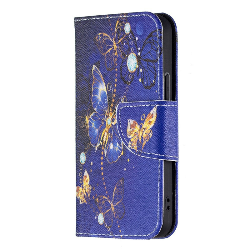 Housse iPhone 13 Mini Papillons Rois