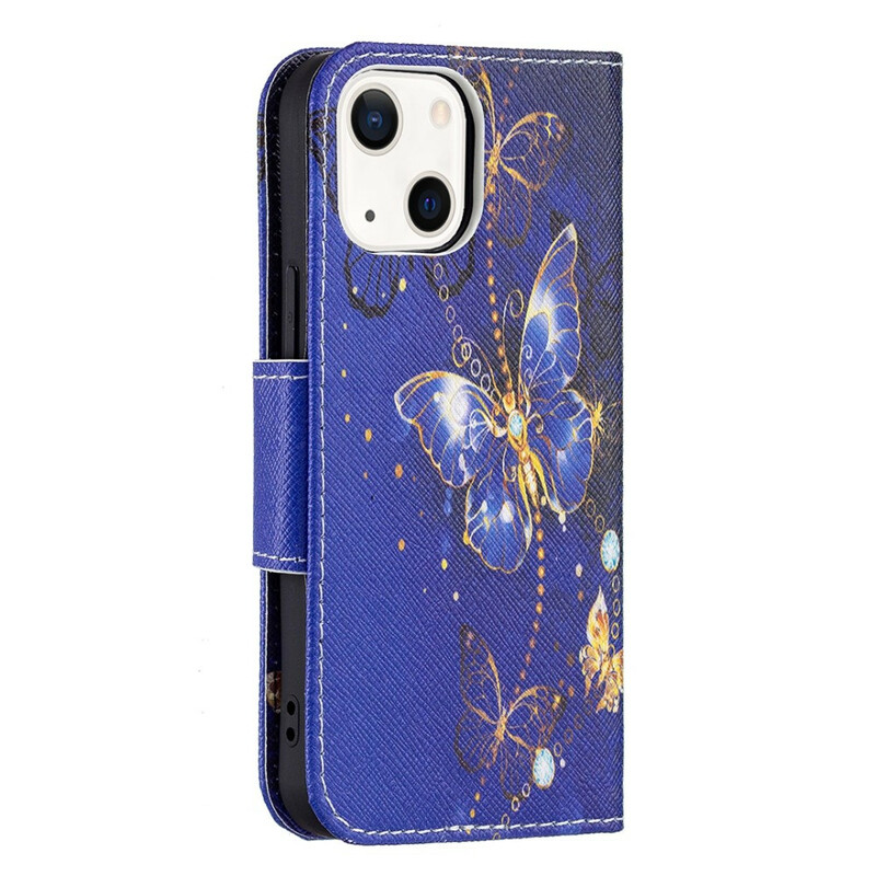 Housse iPhone 13 Mini Papillons Rois Housse iPhone 13 Mini Papillons Rois