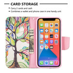 Housse iPhone 13 Mini Arbre Coloré Housse iPhone 13 Mini Arbre Coloré