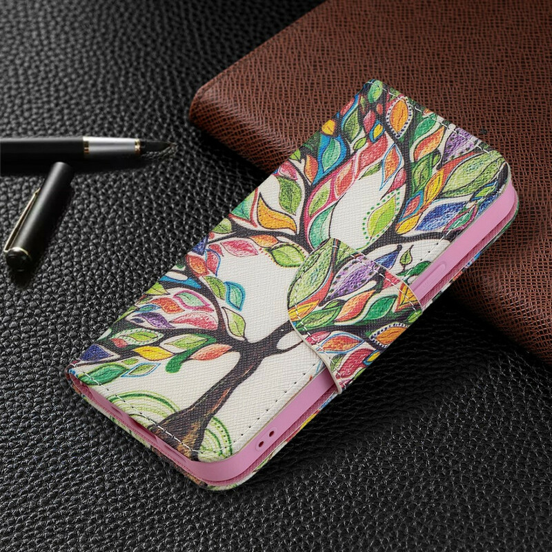 Housse iPhone 13 Mini Arbre Coloré Housse iPhone 13 Mini Arbre Coloré