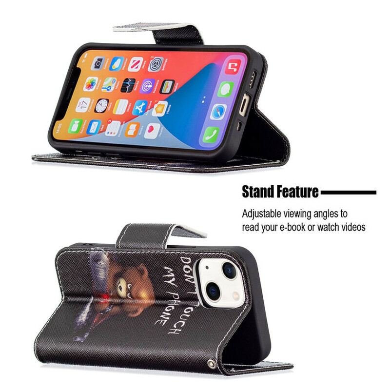 Housse iPhone 13 Mini Ours Dangereux Housse iPhone 13 Mini Ours Dangereux
