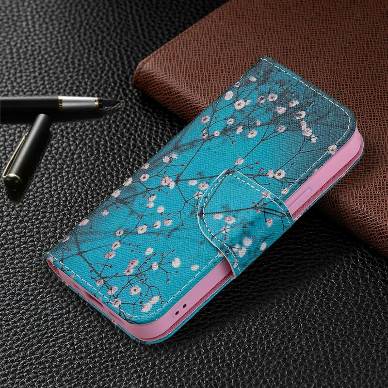 Housse iPhone 13 MIni Brancche Fleurie Housse iPhone 13 MIni Brancche Fleurie