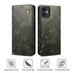 Flip Cover iPhone 13 Mini Simili Cuir Ciré Flip Cover iPhone 13 Mini Simili Cuir Ciré
