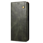 Flip Cover iPhone 13 Mini Simili Cuir Ciré Flip Cover iPhone 13 Mini Simili Cuir Ciré