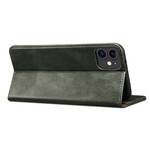 Flip Cover iPhone 13 Mini Simili Cuir Ciré Flip Cover iPhone 13 Mini Simili Cuir Ciré