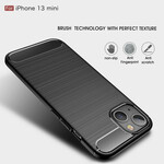 Coque iPhone 13 Mini Fibre Carbone Brossée Coque iPhone 13 Mini Fibre Carbone Brossée