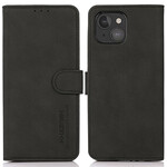 Housse iPhone 13 Mini Effet Cuir Fashion KHAZNEH Housse iPhone 13 Mini Effet Cuir Fashion KHAZNEH
