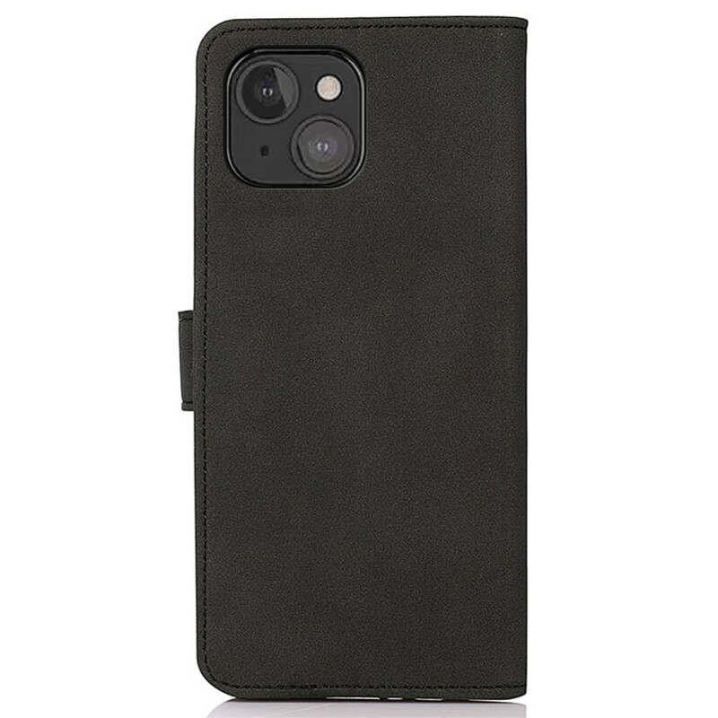 Housse iPhone 13 Mini Effet Cuir Fashion KHAZNEH Housse iPhone 13 Mini Effet Cuir Fashion KHAZNEH