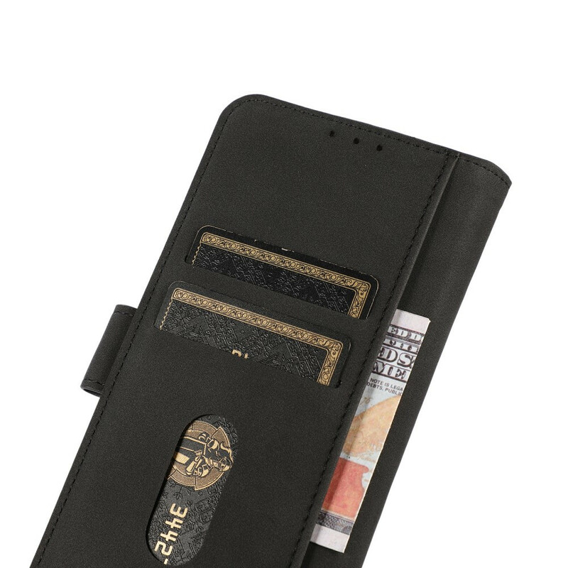 Housse iPhone 13 Mini Effet Cuir Fashion KHAZNEH Housse iPhone 13 Mini Effet Cuir Fashion KHAZNEH