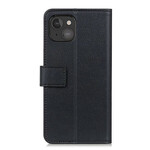 Housse iPhone 13 Mini Effet Cuir Classique Housse iPhone 13 Mini Effet Cuir Classique