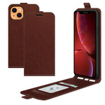 Housse iPhone 13 Mini Effet Cuir Rabat Vertical Housse iPhone 13 Mini Effet Cuir Rabat Vertical