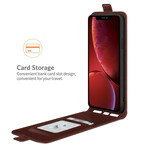 Housse iPhone 13 Mini Effet Cuir Rabat Vertical Housse iPhone 13 Mini Effet Cuir Rabat Vertical
