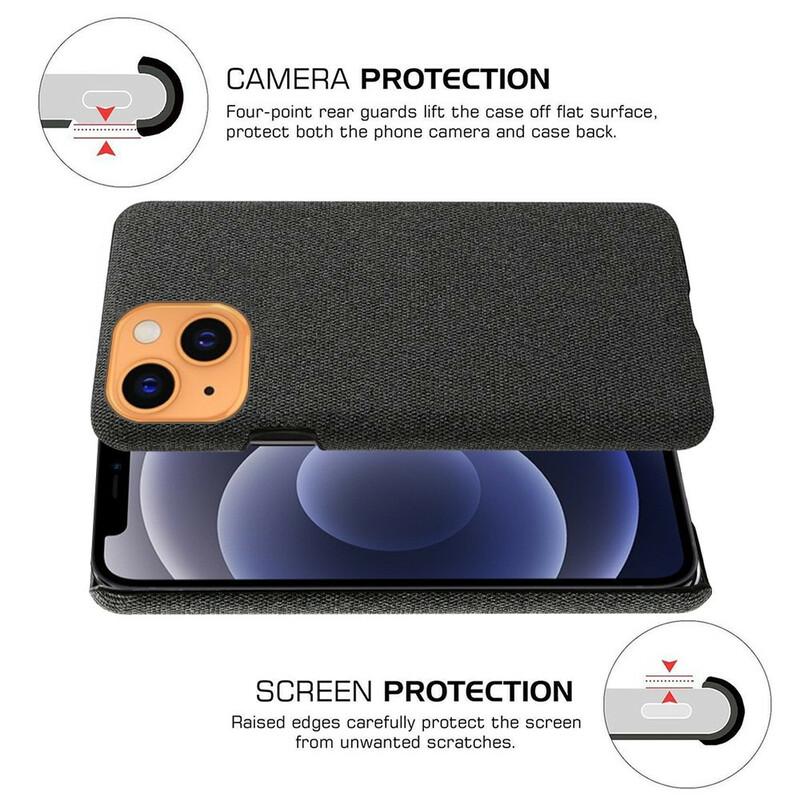 Coque iPhone 13 Mini KSQ Tissu Coque iPhone 13 Mini KSQ Tissu
