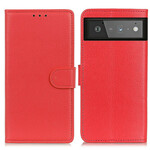 Housse Google Pixel 6 Traditionnellement Litchi Housse Google Pixel 6 Traditionnellement Litchi