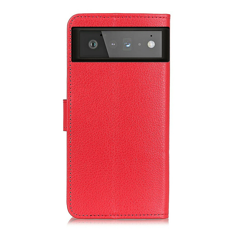 Housse Google Pixel 6 Traditionnellement Litchi Housse Google Pixel 6 Traditionnellement Litchi