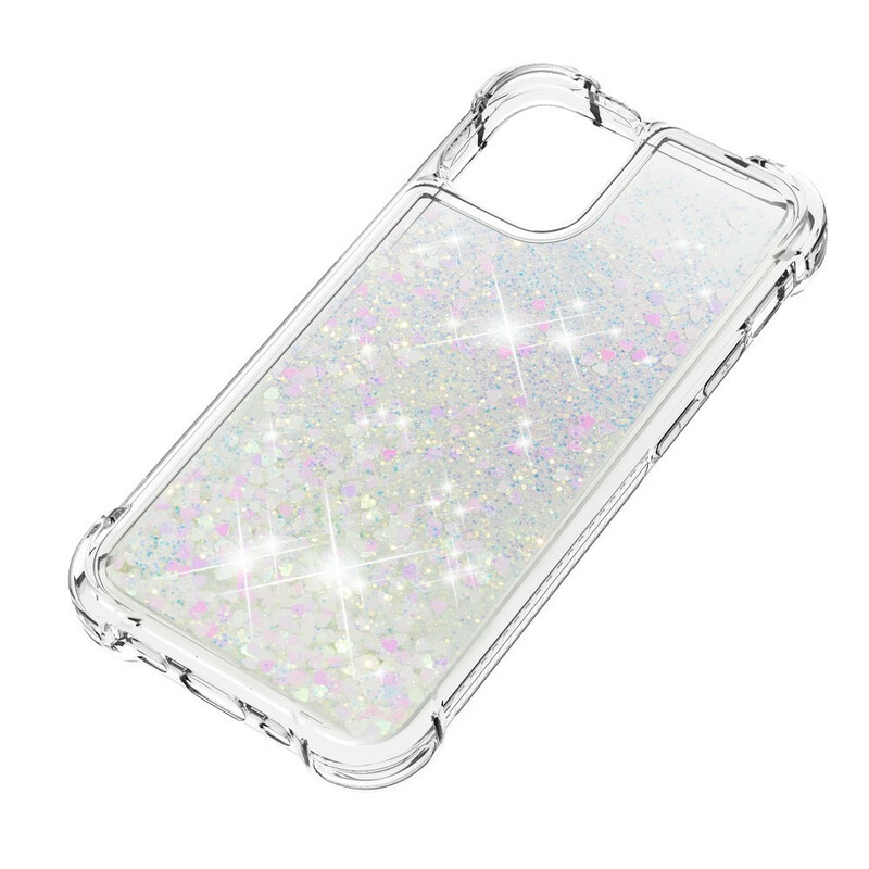 Coque pour Apple iPhone 13 MINI en Transparent avec Paillettes Housse de  protection Étui en silicone TPU flexible avec paillettes scintillantes -  Cadorabo