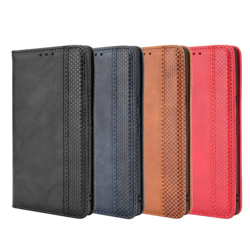 Flip Cover Google Pixel 6 Effet Cuir Vintage Stylisé Flip Cover Google Pixel 6 Effet Cuir Vintage Stylisé