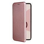 Flip Cover Google Pixel 6 Silicone Carbone Coloré Flip Cover Google Pixel 6 Silicone Carbone Coloré