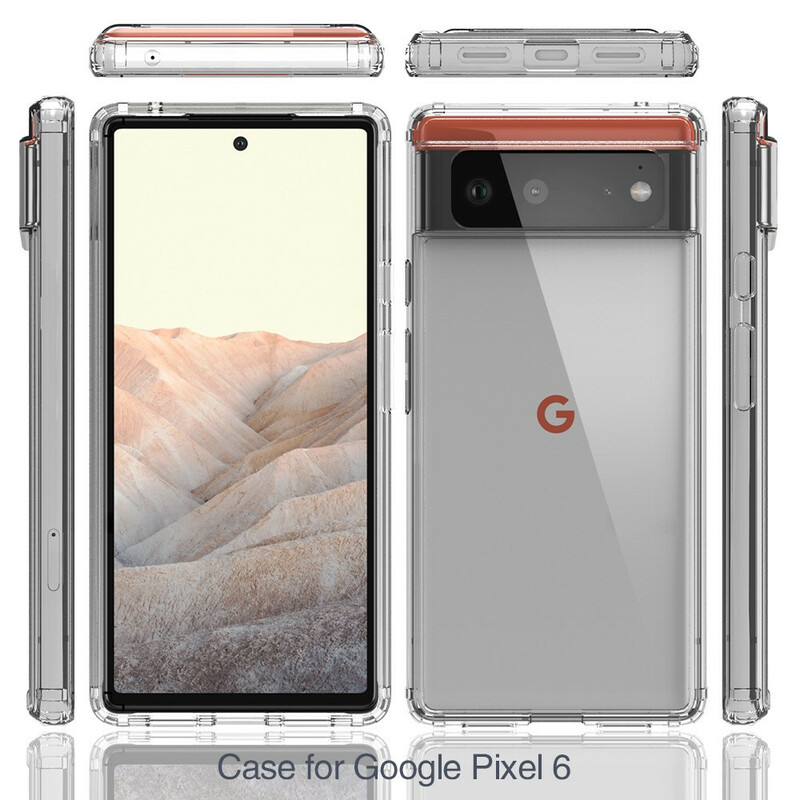 Coque Google Pixel 6 Transparente Porte-Carte Coque Google Pixel 6 Transparente Porte-Carte