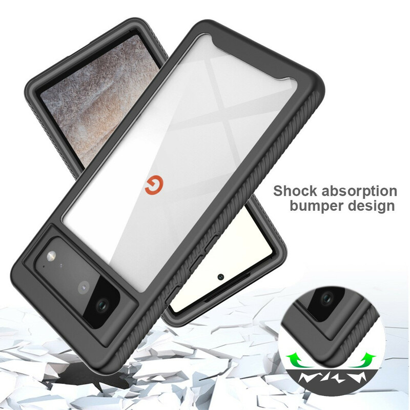 Coque Google Pixel 6 Hybride Rebords Biseautés Coque Google Pixel 6 Hybride Rebords Biseautés