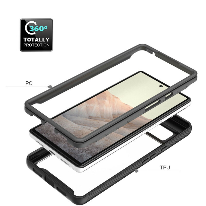 Coque Google Pixel 6 Hybride Rebords Biseautés Coque Google Pixel 6 Hybride Rebords Biseautés