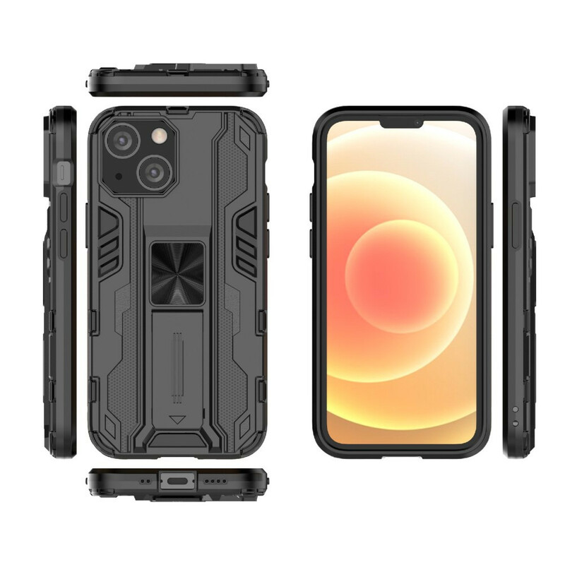 Coque iPhone 13 Mini Résistante Languette Horizontale / Verticale Coque iPhone 13 Mini Résistante Languette Horizontale / Verticale