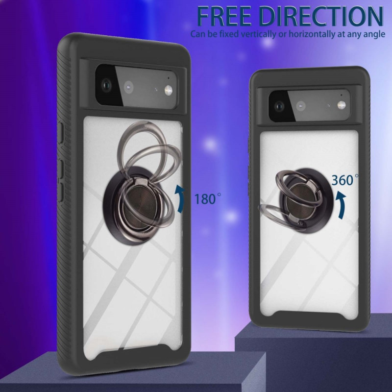 Meilleur Coque Pixel 6 Coque Google Pixel 6 Hybride Rebords Biseautés avec Anneau