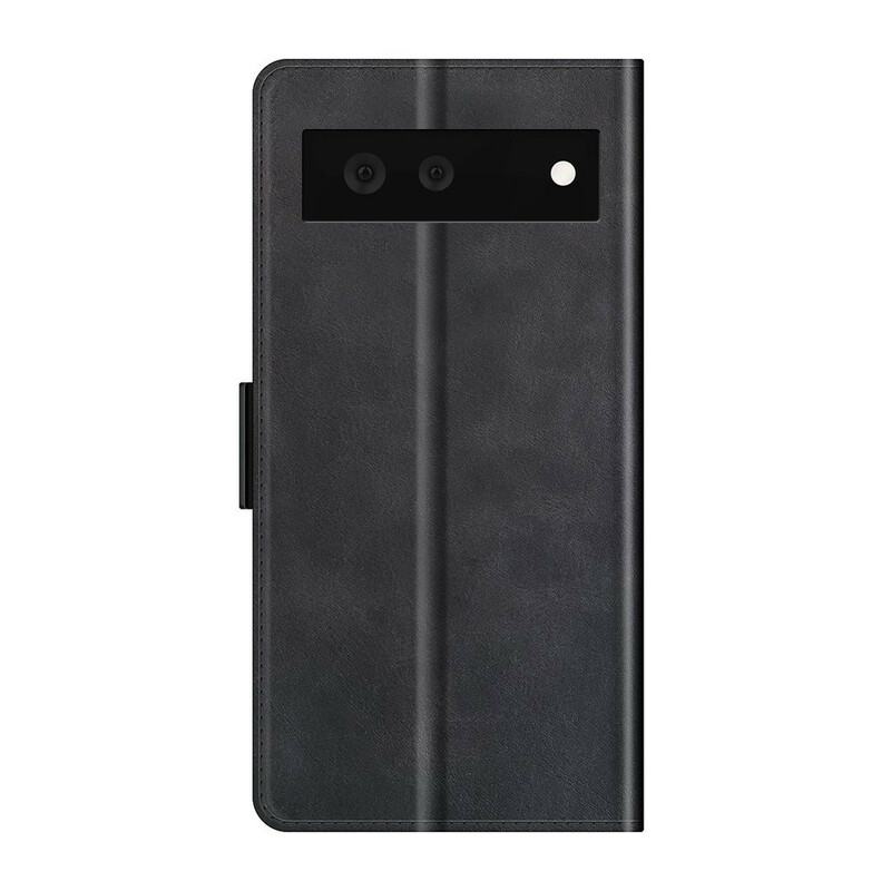 Housse Google Pixel 6 Rabat Double Classique Housse Google Pixel 6 Rabat Double Classique