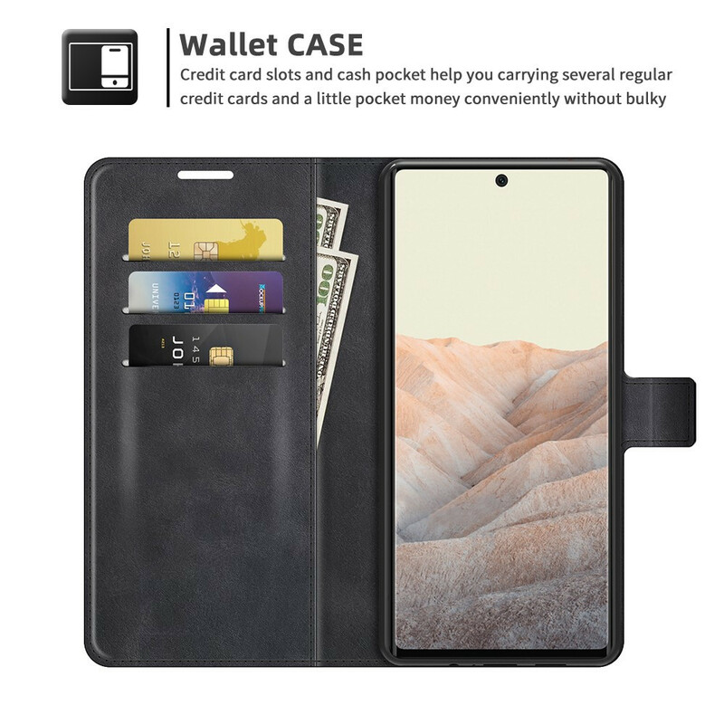 Housse Google Pixel 6 Effet Cuir Slim Extrême Housse Google Pixel 6 Effet Cuir Slim Extrême