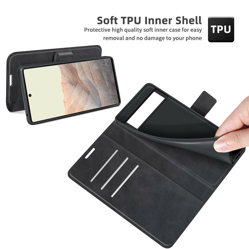 Housse Google Pixel 6 Effet Cuir Slim Extrême Housse Google Pixel 6 Effet Cuir Slim Extrême