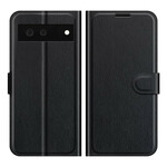 Housse Google Pixel 6 Simili Cuir Litchi Classique