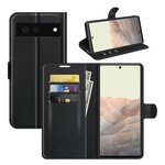 Housse Google Pixel 6 Simili Cuir Litchi Classique Housse Google Pixel 6 Simili Cuir Litchi Classique