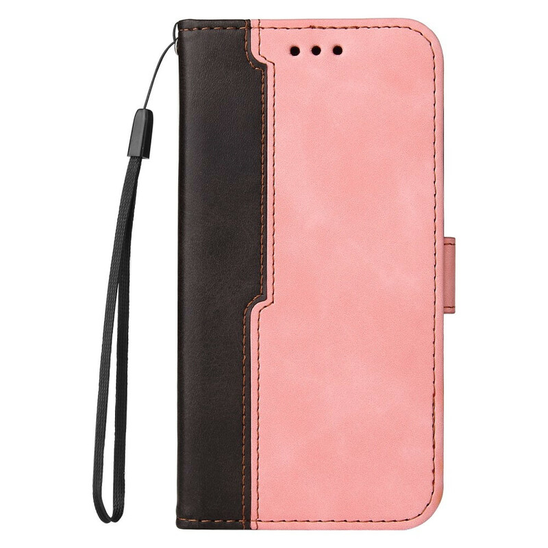 Housse Google Pixel 6 Simili Cuir Bicolore Coloré Housse Google Pixel 6 Simili Cuir Bicolore Coloré