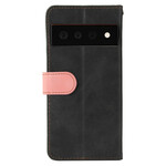 Housse Google Pixel 6 Simili Cuir Bicolore Coloré Housse Google Pixel 6 Simili Cuir Bicolore Coloré