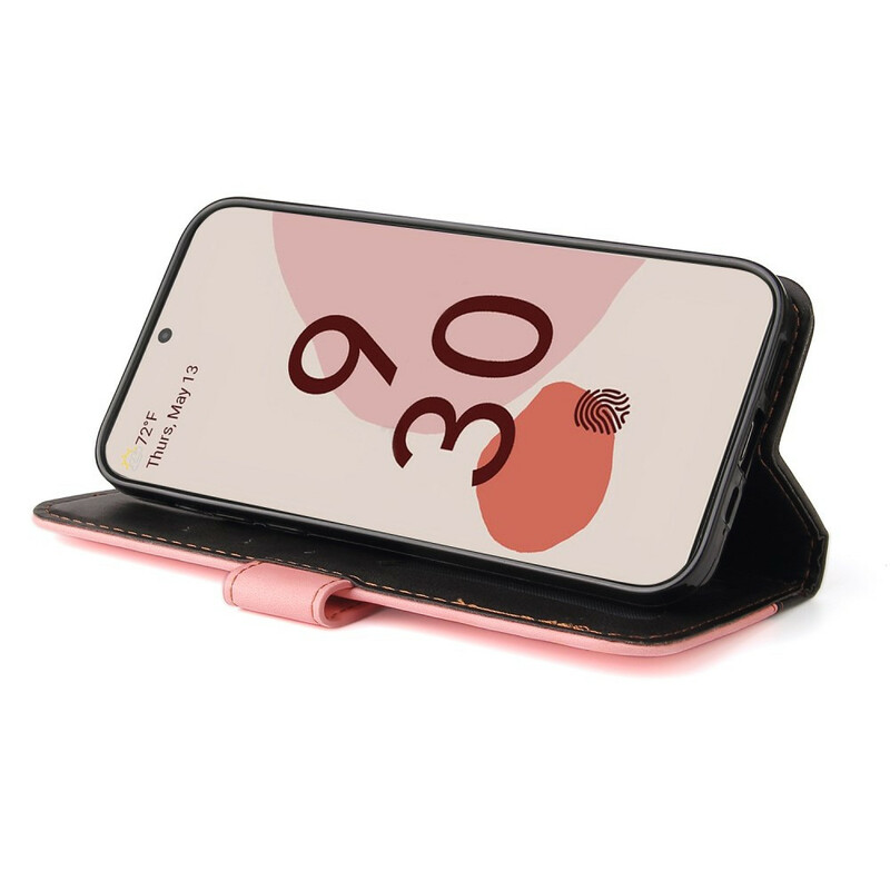 Housse Google Pixel 6 Simili Cuir Bicolore Coloré Housse Google Pixel 6 Simili Cuir Bicolore Coloré