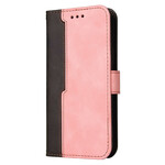 Housse Google Pixel 6 Simili Cuir Bicolore Coloré Housse Google Pixel 6 Simili Cuir Bicolore Coloré
