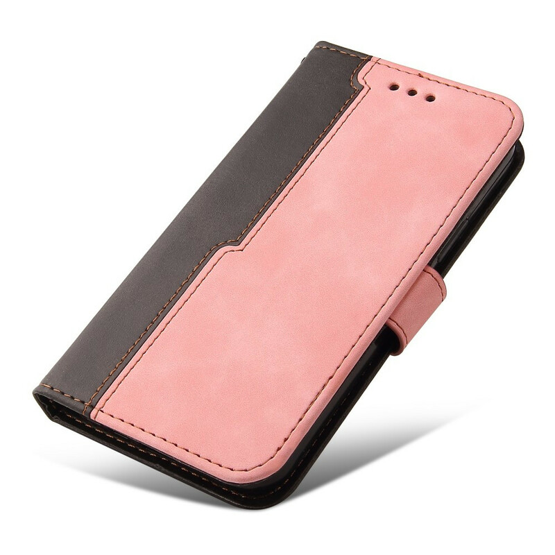 Housse Google Pixel 6 Simili Cuir Bicolore Coloré Housse Google Pixel 6 Simili Cuir Bicolore Coloré