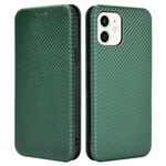 Flip Cover iPhone 13 Mini Fibre Carbone Flip Cover iPhone 13 Mini Fibre Carbone