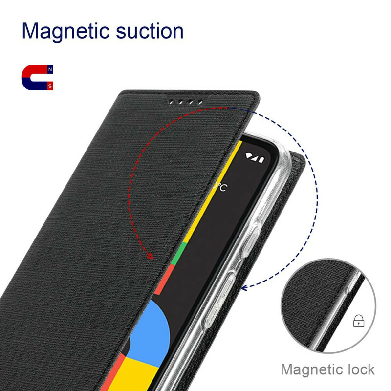 Flip Cover Google Pixel 6 Texturée VILI DMX Flip Cover Google Pixel 6 Texturée VILI DMX
