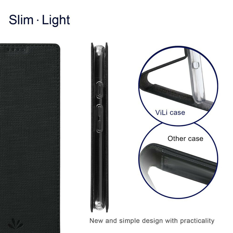 Flip Cover Google Pixel 6 Texturée VILI DMX Flip Cover Google Pixel 6 Texturée VILI DMX