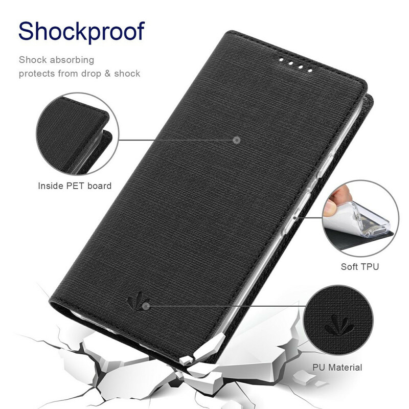 Flip Cover Google Pixel 6 Texturée VILI DMX Flip Cover Google Pixel 6 Texturée VILI DMX