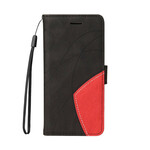 Housse Google Pixel 6 Simili Cuir Bicolore Signature Housse Google Pixel 6 Simili Cuir Bicolore Signature