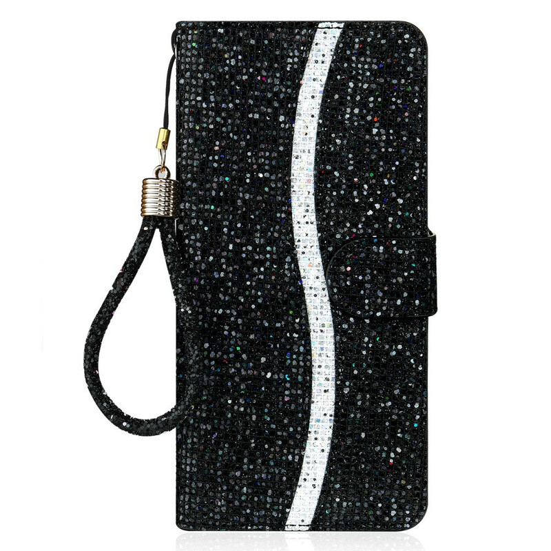 Housse iPhone 13 Mini Paillettes S Design