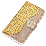 Housse iPhone 13 Mini Croco Diamants Housse iPhone 13 Mini Croco Diamants