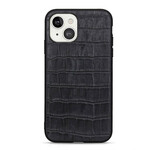 Coque iPhone 13 Mini Véritable Cuir Texture Crocodile Coque iPhone 13 Mini Véritable Cuir Texture Crocodile