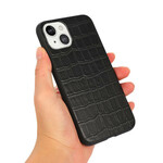 Coque iPhone 13 Mini Véritable Cuir Texture Crocodile Coque iPhone 13 Mini Véritable Cuir Texture Crocodile