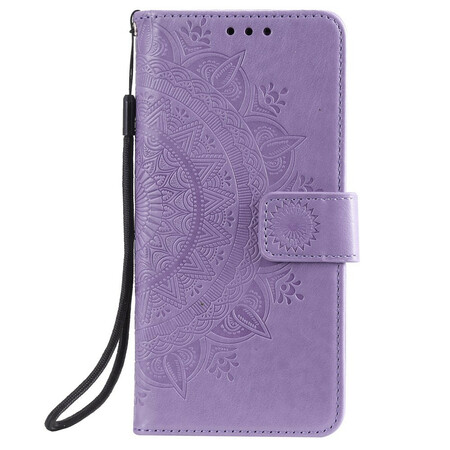 Housse iPhone 13 Mini Mandala Soleil