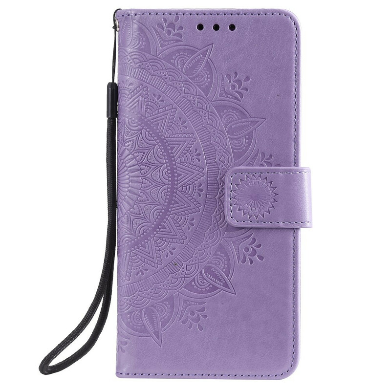Housse iPhone 13 Mini Mandala Soleil