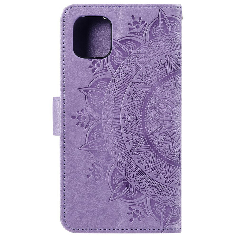 Housse iPhone 13 Mini Mandala Soleil